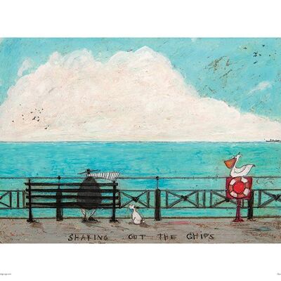 Sam Toft (Sharing out the Chips) , 30 x 40cm , PPR44486