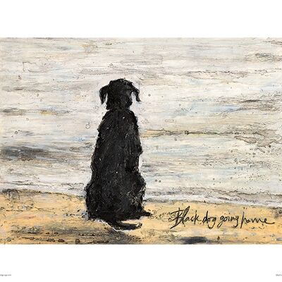 Sam Toft (Black Dog Going Home) , 30 x 40cm , PPR44492