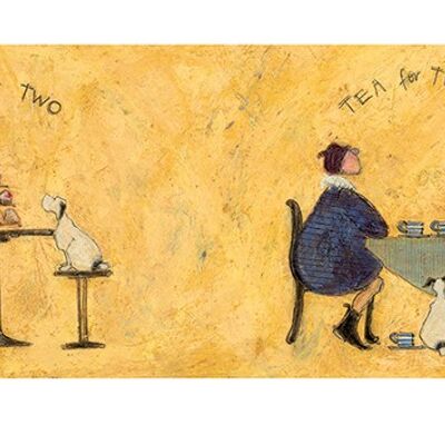Sam Toft (Tea for Two Tea for Three) , 30 x 60cm , PPR41643