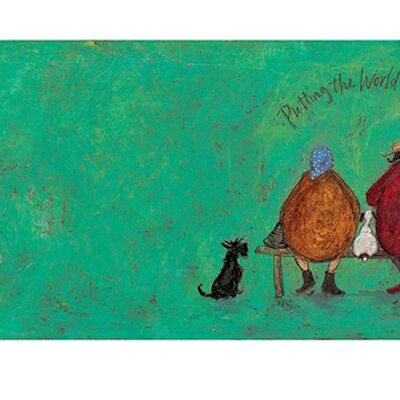 Sam Toft (Putting the World to Rights) , 30 x 60cm , PPR41665