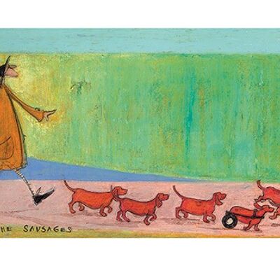 Sam Toft (The March of the Sausages) , 30 x 60cm , PPR41689