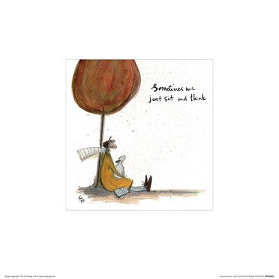 Sam Toft (Sometimes we Just Sit and Think) , 30 x 30cm , PPR48302