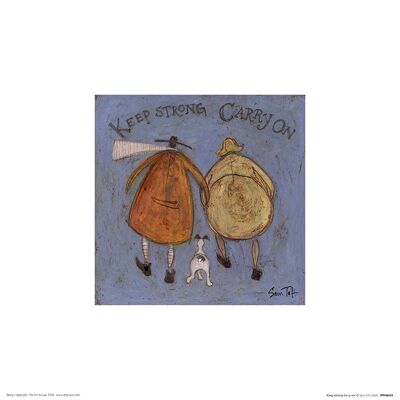 Sam Toft (Keep Strong Carry On) , 30 x 30cm , PPR48454