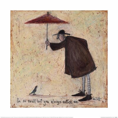 Sam Toft (I'm So Small But You Always Notice Me) , 40 x 40cm , PPR55054