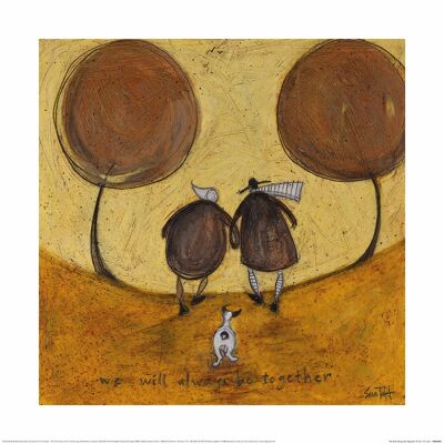 Sam Toft (We Will Always Be Together) , 40 x 40cm , PPR55049