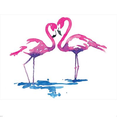 Sarah Stokes (Flamingo Study) , 40 x 50cm , PPR43335