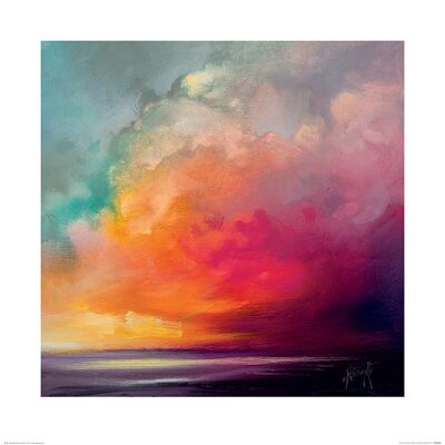 Scott Naismith (Sunset Cumulus Study 1) , 60 x 60cm , PPR46065