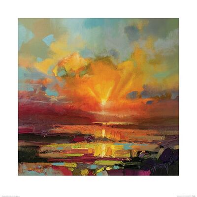 Scott Naismith (Optimism Sunrise Study) , 60 x 60cm , PPR46068