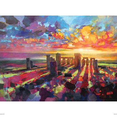 Scott Naismith (Stonehenge Equinox) , 30 x 40cm , PPR44755
