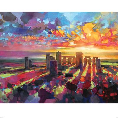 Scott Naismith (Stonehenge Equinox) , 40 x 50cm , PPR43680