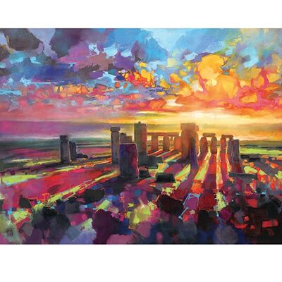 Scott Naismith (Stonehenge Equinox) , 60 x 80cm , PPR51273