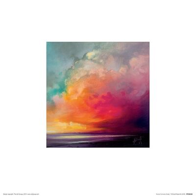 Scott Naismith (Sunset Cumulus Study 1) , 30 x 30cm , PPR48382