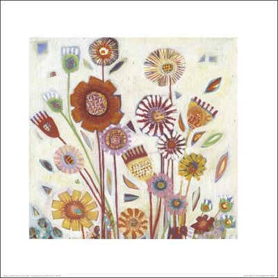 Shyama Ruffell (Summer Blooms) , 40 x 40cm , 42216