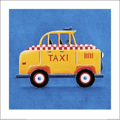 Simon Hart (Yellow Taxi) , 40 x 40cm , 23116