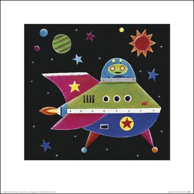 Simon Hart (Spaceship 2) , 30 x 30cm , 44389