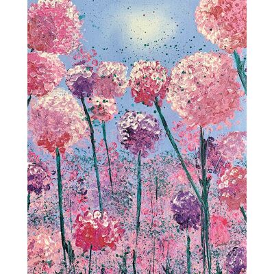 Siobhan McEvoy (Pink Flowers) , 40 x 50cm , PPR43927