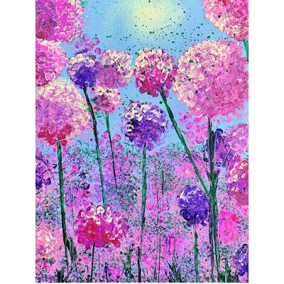 Siobhan McEvoy (Pink Flowers) , 60 x 80cm , PPR51417
