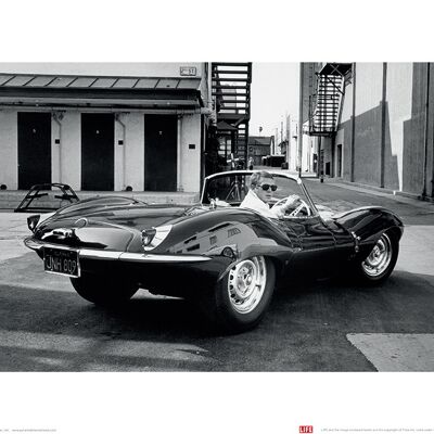 Time Life (Steve McQueen - Jaguar) , 30 x 40cm , PPR44167