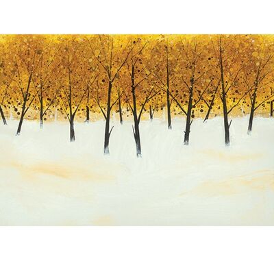 Stuart Roy (Yellow Trees on White) , 60 x 80cm , PPR40768