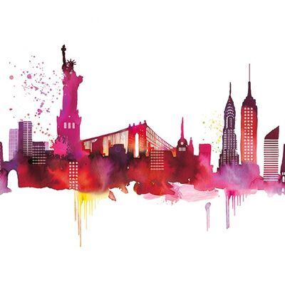 Summer Thornton (New York Skyline) , 60 x 80cm , PPR40417