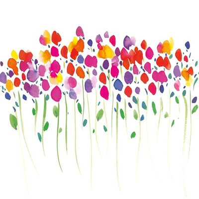 Summer Thornton (Vibrant Floral) , 60 x 80cm , PPR40419