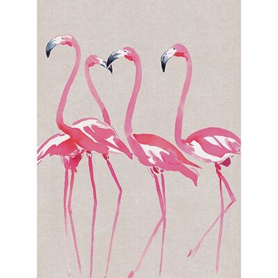 Summer Thornton (Elegant Flamingos) , 30 x 40cm , PPR44328