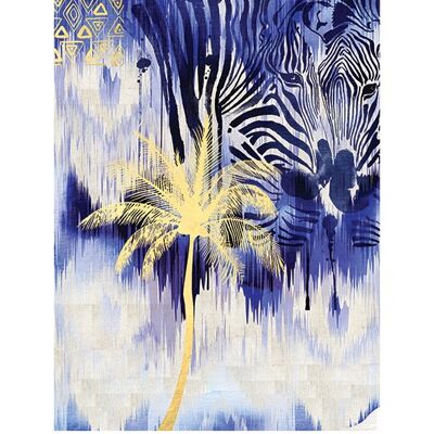 Summer Thornton (Ikat Zebra) , 60 x 80cm , PPR51108