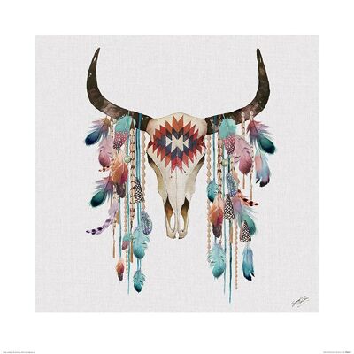 Summer Thornton (Tribal Skull) , 60 x 60cm , PPR46217