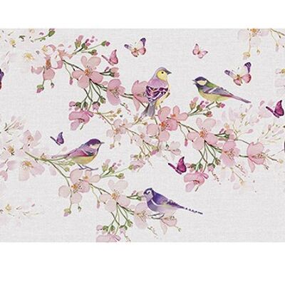 Summer Thornton (Birds and Blossom) , 50 x 100cm , PPR41201