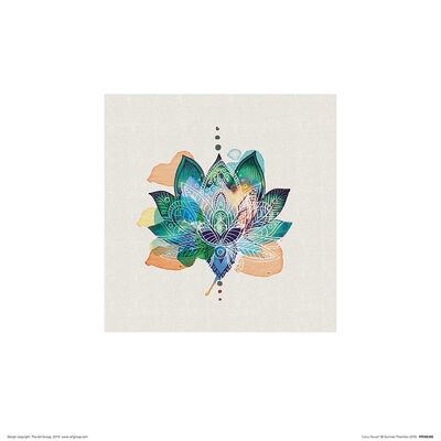Summer Thornton (Lotus Flower) , 30 x 30cm , PPR48388