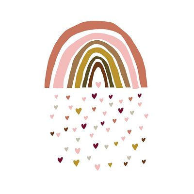 Summer Thornton (Rainbow Hearts) , 40 x 50cm , PPR43800