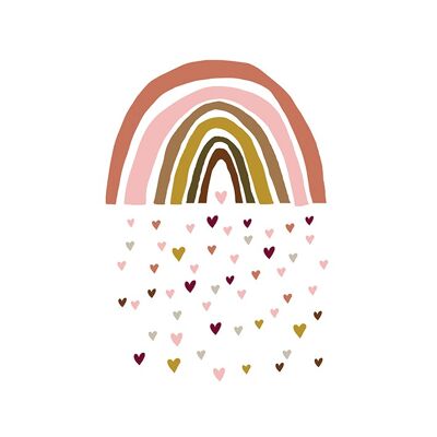 Summer Thornton (Rainbow Hearts) , 30 x 40cm , PPR44906