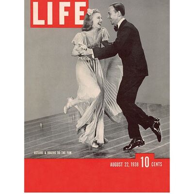 Time Life (Life Cover - Astaire & Rogers) , 60 x 80cm , PPR40202