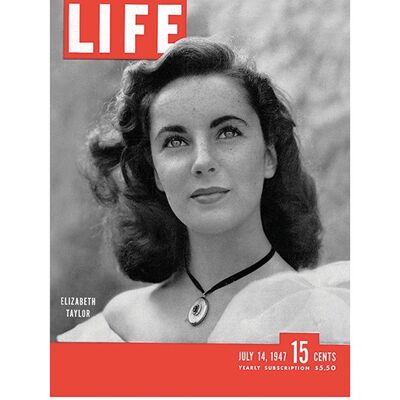 Time Life (Life Cover - Elizabeth Taylor) , 60 x 80cm , PPR40203