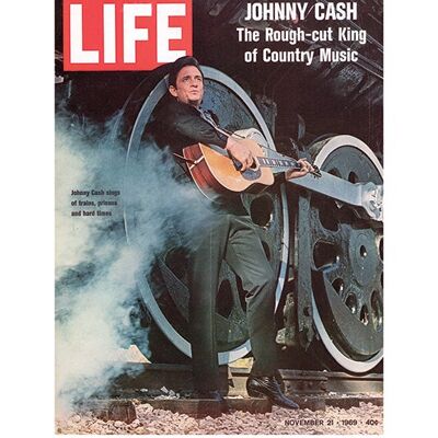 Time Life (Johnny Cash - Cover 1969) , 60 x 80cm , PPR40458