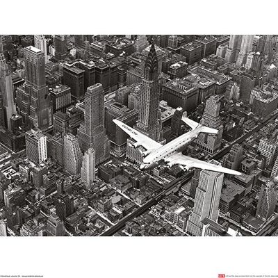 Time Life (DC-4 Over Manhattan) , 40 x 50cm , PPR43070