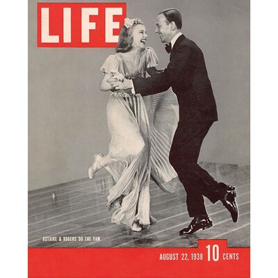 Time Life (Life Cover - Astaire & Rogers) , 40 x 50cm , PPR43074