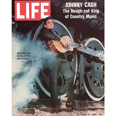Time Life (Johnny Cash - Cover 1969) , 40 x 50cm , PPR43223
