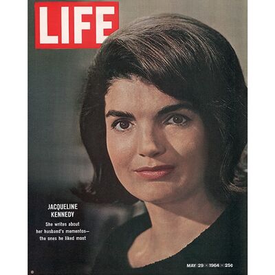 Time Life (Jackie Kennedy - Cover 1964) , 40 x 50cm , PPR43224