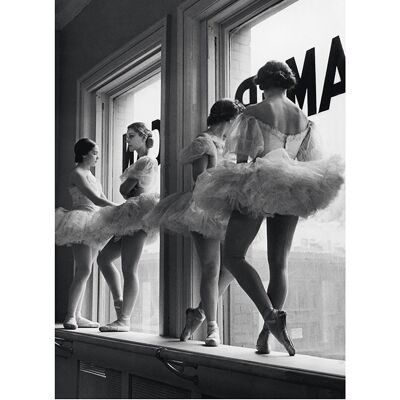 Time Life (Ballerinas in Window) , 30 x 40cm , PPR44030