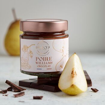 Confiture Poire, Chocolat 230GR