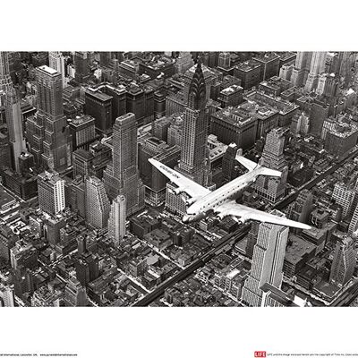 Time Life (DC-4 Over Manhattan) , 30 x 40cm , PPR44038