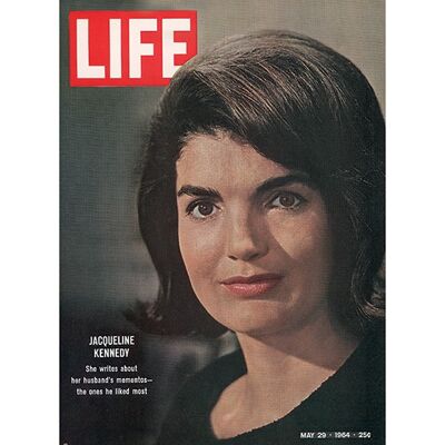 Time Life (Jackie Kennedy - Cover 1964) , 30 x 40cm , PPR44231