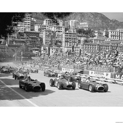 Time Life (Grand Prix de Monaco 1956) , 60 x 80cm , PPR51259