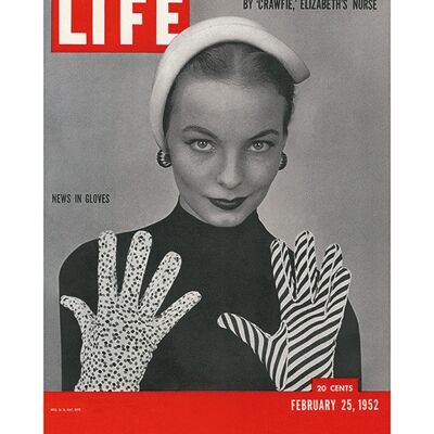 Time Life (LIFE Cover - News In Gloves) , 60 x 80cm , PPR51260