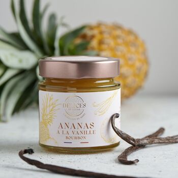 Confiture Ananas, Vanille de Madagascar 230GR