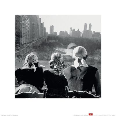 Time Life (Girls Wearing Bandanas - Central Park) , 40 x 40cm , PPR45904