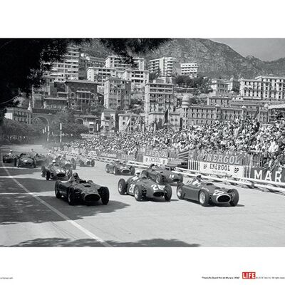 Time Life (Grand Prix de Monaco 1956) , 30 x 40cm , PPR44741