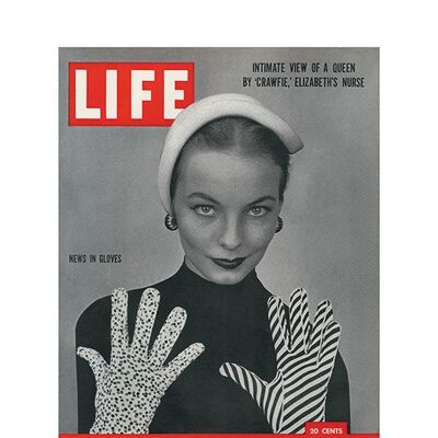 Time Life (LIFE Cover - News In Gloves) , 30 x 40cm , PPR44742
