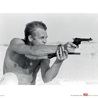 Time Life (Steve McQueen - Pistols) , 30 x 40cm , PPR44750